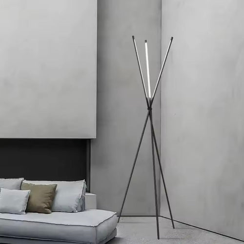 LichtHarmonie - Minimalistische LED Stehlampe für Wohnzimmer, Elegant & Energiesparend 7