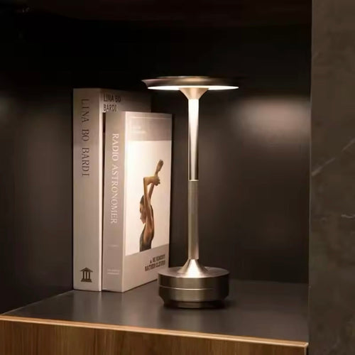 LichtNest - Kabellose Tischlampe mit Touch-Sensor & Dimmfunktion für modernes Wohnen 1