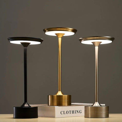 LichtNest - Kabellose Tischlampe mit Touch-Sensor & Dimmfunktion für modernes Wohnen 2