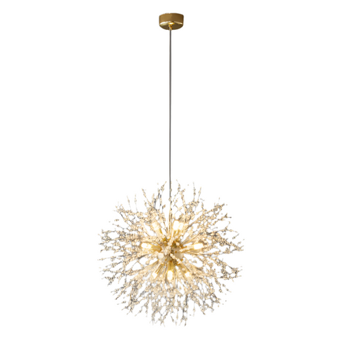 GlanzTropfen - LED Kronleuchter aus Kristall – Modern & Elegant
