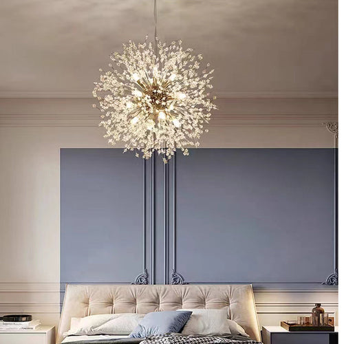 GlanzTropfen - LED Kronleuchter aus Kristall – Modern & Elegant