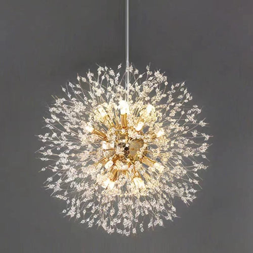 GlanzTropfen - LED Kronleuchter aus Kristall – Modern & Elegant