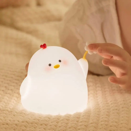 LumaKüken - Nachtlicht Kinder für beruhigende Schlafatmosphäre – Warmes Licht & fröhliches Design