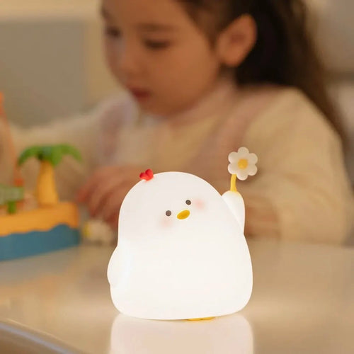 LumaKüken - Nachtlicht Kinder für beruhigende Schlafatmosphäre – Warmes Licht & fröhliches Design