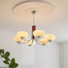GlanzBouquet  - Bauhaus-Kronleuchter 3/5 Köpfe – Modern & Elegant