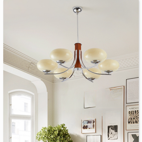 GlanzBouquet  - Bauhaus-Kronleuchter 3/5 Köpfe – Modern & Elegant