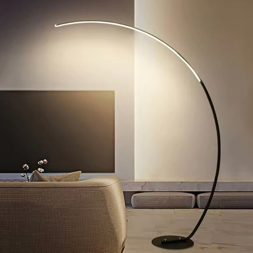 LumenAura - Elegante LED Stehlampe für Wohnzimmer mit Dimmfunktion, Modern & Minimalistisch 2
