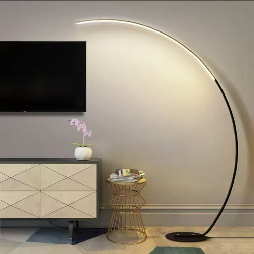 LumenAura - Elegante LED Stehlampe für Wohnzimmer mit Dimmfunktion, Modern & Minimalistisch 3