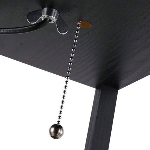 LumenAura - Stehlampe Schwarz für Wohnzimmer & Büro – Modernes Design mit E27 LED Fassung 4