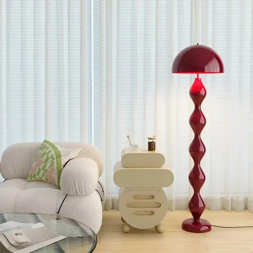 LumenAura - Stilvolle Stehleuchte Schwarz im Skandinavischen Design für Wohnzimmer und Schlafzimmer