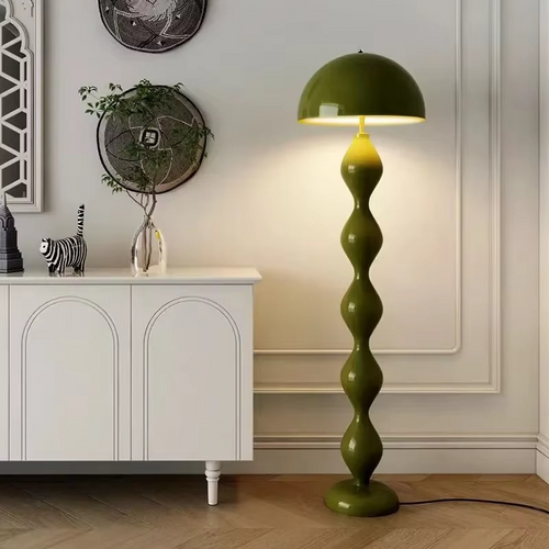 LumenAura - Stilvolle Stehleuchte Schwarz im Skandinavischen Design für Wohnzimmer und Schlafzimmer