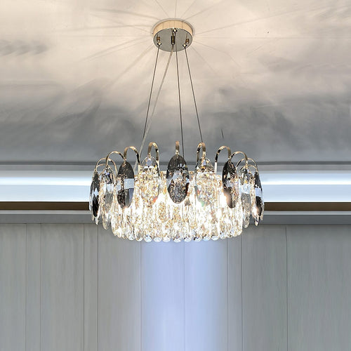HimmelSchein - Luxuriöser K9-Kristall-Kronleuchter für elegantes Wohnen