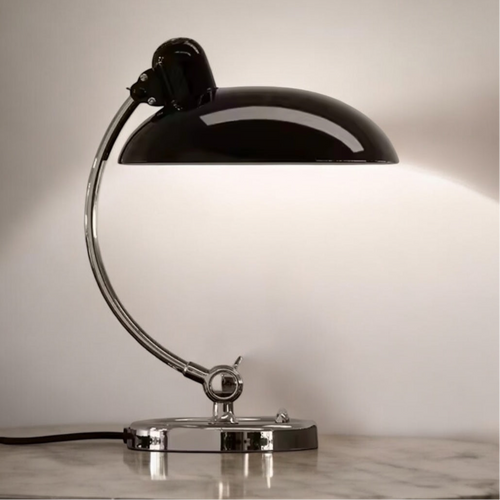 LumiDesign - Tischlampe im Bauhaus-Stil - Schwenkbar & Modern für Wohnzimmer, Büro, Nachttisch 0