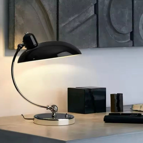 LumiDesign - Tischlampe im Bauhaus-Stil - Schwenkbar & Modern für Wohnzimmer, Büro, Nachttisch 6