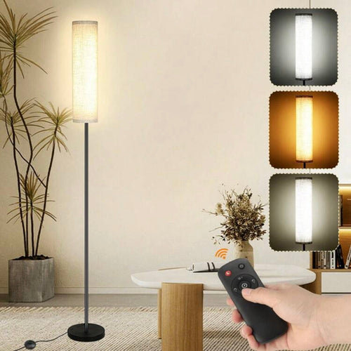 LumiEleganz - LED Stehlampe für Wohnzimmer – Dimmbar & Minimalistisch 4