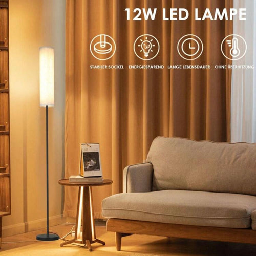 LumiEleganz - LED Stehlampe für Wohnzimmer – Dimmbar & Minimalistisch 6