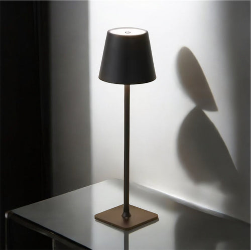 LumiFlex - Kabellose LED Tischlampe mit Dimmfunktion für Innen und Außen, wiederaufladbar, tragbar und wasserdicht 1