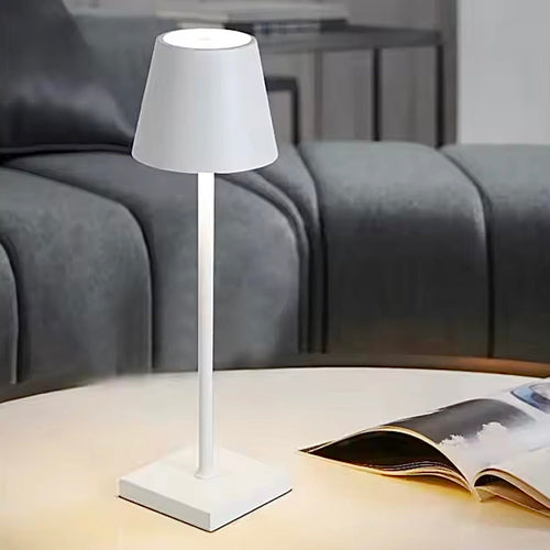 LumiFlex - Kabellose LED Tischlampe mit Dimmfunktion für Innen und Außen, wiederaufladbar, tragbar und wasserdicht 2