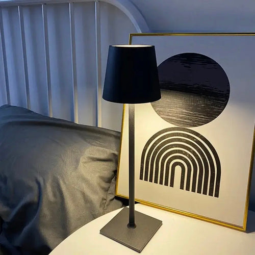 LumiFlex - Kabellose LED Tischlampe mit Dimmfunktion für Innen und Außen, wiederaufladbar, tragbar und wasserdicht 5