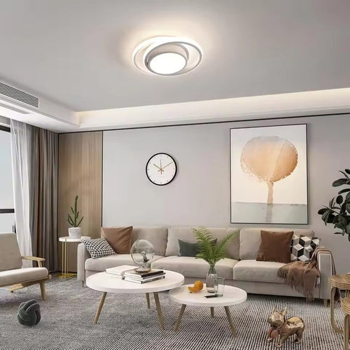 LumiSphere - LED Deckenleuchte für Wohnzimmer, Schlafzimmer & Badezimmer – Flimmerfrei & Modern, 32W