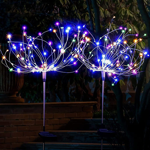 FireGlow - Solar Feuerwerk Gartenleuchten für einen magischen Außenbereich