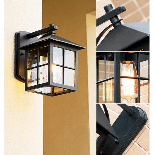LumeClassic - Klassische LED-Wandleuchte für den Außenbereich, retro-inspiriertes Design