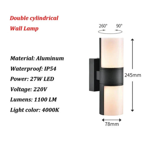 GlowTrail – Moderne LED-Außenwandleuchte