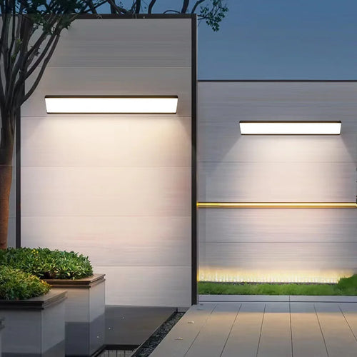 LumiWall - LED Wandleuchte für den Außenbereich, wetterfest und langlebig