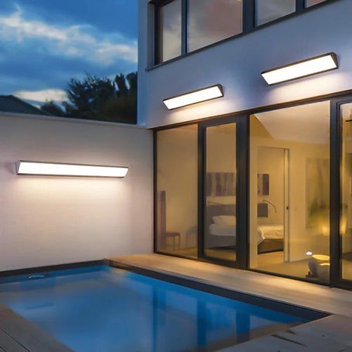 LumiWall - LED Wandleuchte für den Außenbereich, wetterfest und langlebig