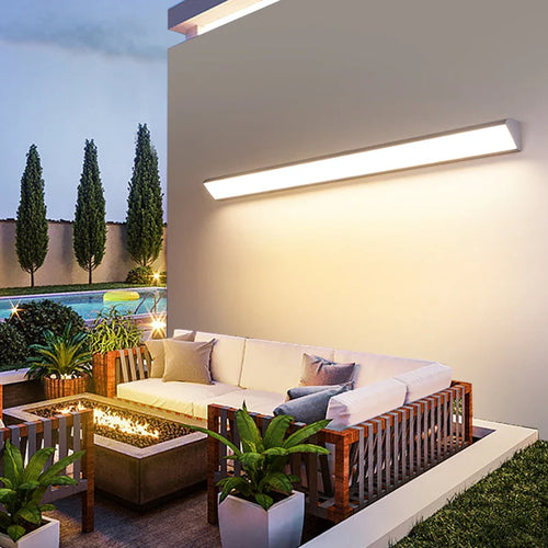 LumiWall - LED Wandleuchte für den Außenbereich, wetterfest und langlebig