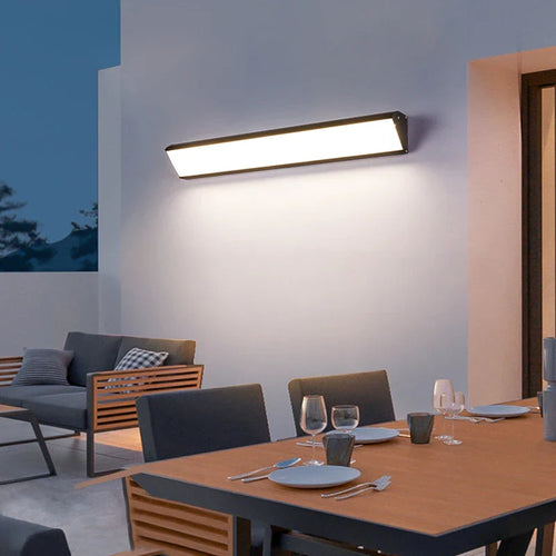 LumiWall - LED Wandleuchte für den Außenbereich, wetterfest und langlebig