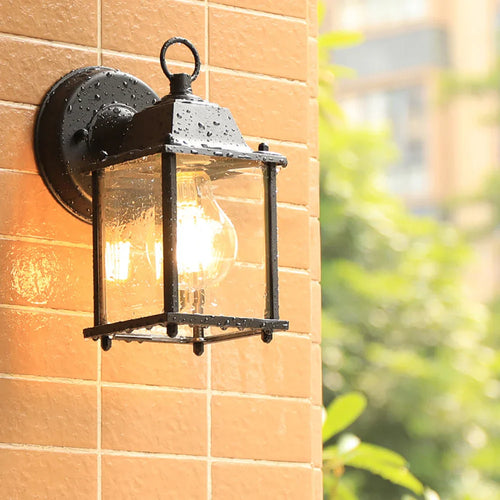 LumiRetro – Vintage LED-Wandleuchte für den Außenbereich