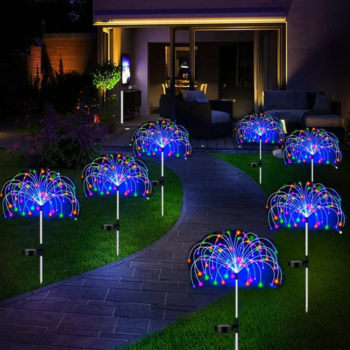 FairyGlow - Solar-LED-Feenlichter für bezaubernde Gartenwegdekorationen