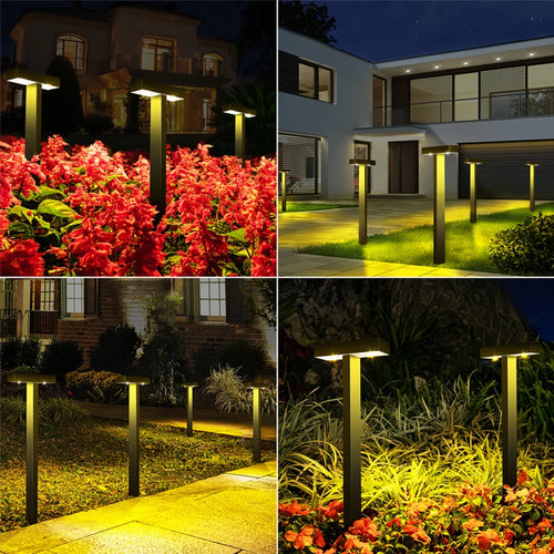 LichtBliss - Hochwertige Solar Rasenlichter für den Garten - Umweltfreundliche LED Außenbeleuchtung