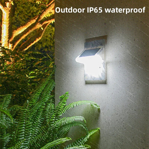 LumiPIR - Wasserdichte LED Solar Wandleuchte mit Bewegungsmelder für den Außenbereich