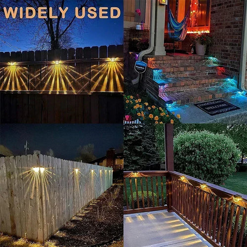 SolarStride - Solarbetriebene LED Deck- und Stufenlichter für Garten und Terrasse, wasserdicht