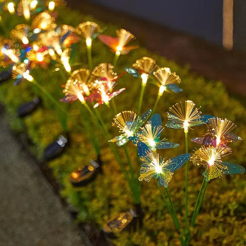LumenButterfly - Solarlichter Für Den Garten Mit Schmetterlingsdesign