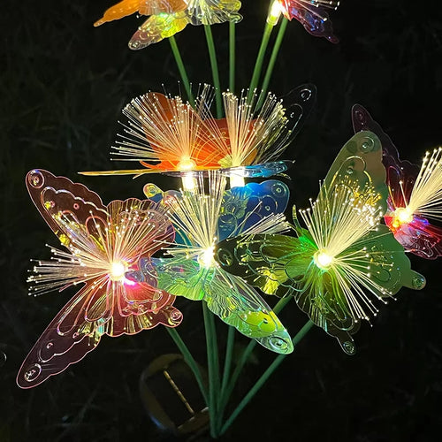 LumenButterfly - Solarlichter Für Den Garten Mit Schmetterlingsdesign