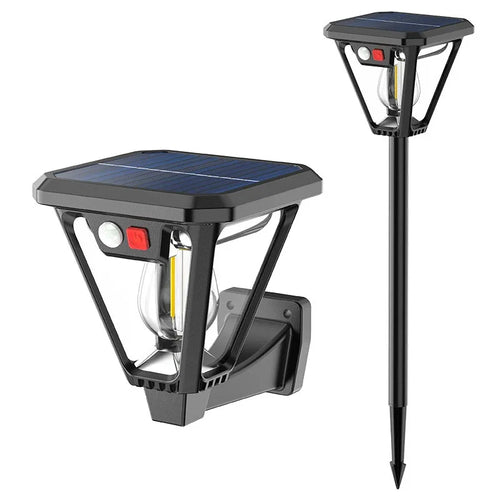 SolarLume - Solar LED Bewegungsmelder für Garten, Rasen und Wandbeleuchtung