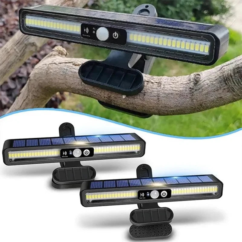 LichtWächter - Außenleuchte Mit Bewegungsmelder & 36 LEDs, Clip-On Für Sicherheitsbeleuchtung