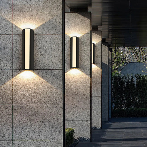 LumiBeam - Wasserdichte LED Wandlampe für Flur, Terrasse und Außenbereich