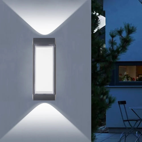 FlexiBeam - LED Wandleuchte für Garten und Balkon, solarbetrieben und wasserdicht