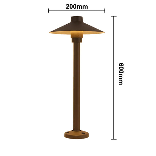 LumaPillar - Moderne LED Gartenpfeilerlampe für Gartenwege und Decks