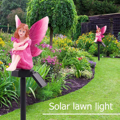 FeenGlow - Zauberhafte Solar-Gartenlampe mit LED für romantische Beleuchtung