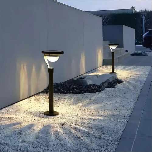 SolarFlimmern - Wasserdichte Solar-Gartenleuchte