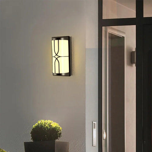 GuardLite - Robuste LED Wandleuchte für Garten, Balkon und Terrasse, wetterfest und langlebig