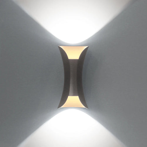 LuxeLumen - LED Wandleuchte für den Außenbereich, wasserdicht und langlebig