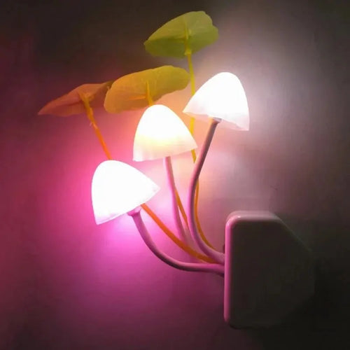 MushLume - LED Pilz Nachtlicht mit Lichtsensor und Farbwechsel für eine gemütliche Atmosphäre
