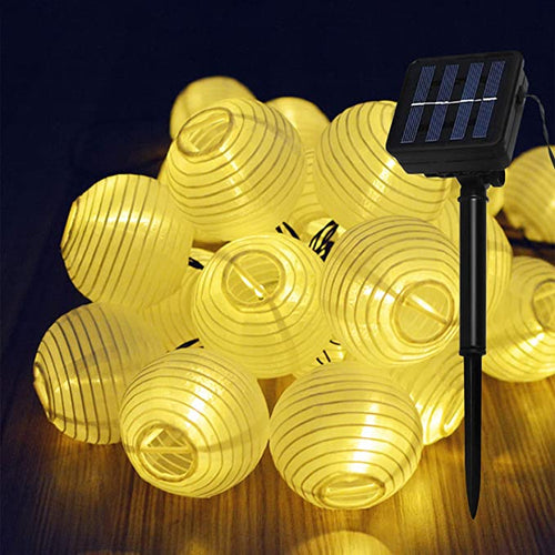 AuroraLichter - Solar-Laternen Lichterkette für zauberhafte Abende