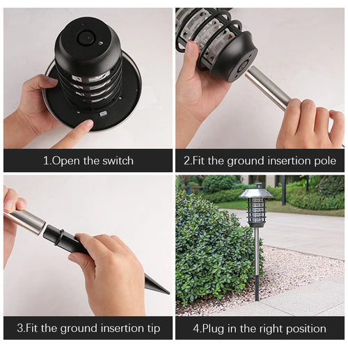 LumenMück - 2-in-1 Solar Mückenlampen und LED Gartenbeleuchtung